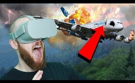 PLANE CRASH IN VIRTUAL REALITY!! Face Your Fears Oculus Go Gameplay
