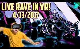 LIVE MUSIC FESTIVAL IN VIRTUAL REALITY | TheWaveVR Launch Party w/ T Blank 4/13/2017 (HTC Vive VR)