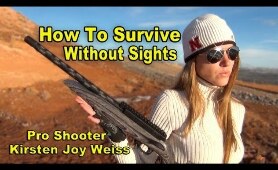 How To Survive Without Sights On Your Gun | Pro Shooting Tips #1