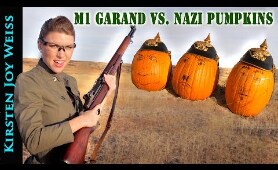 M1 Garand Vs. NAZI Pumpkins! - M1's Revenge | Kirsten Joy Weiss