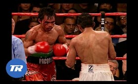 Erik Morales vs Manny Pacquiao 1 | FREE FIGHT | GREAT FIGHTS IN BOXING