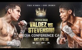 Oscar Valdez vs Shakur Stevenson | MEDIA CONFERENCE CALL