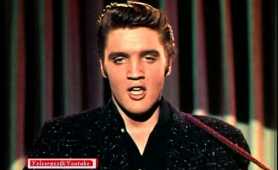 Elvis Presley - Blue Suede Shoes 1956 (COLOR and STEREO)