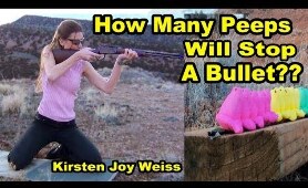 How Many Peeps Will Stop A Bullet?? | Peep Mayhem ep. 1