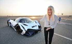 World's First Person To Drive THE DEVEL SIXTEEN