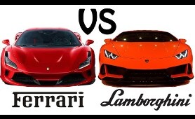 2020 Ferrari F8 Tributo vs. 2020 Lamborghini Huracan Evo