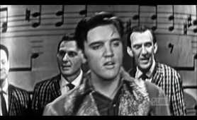 Elvis Presley sings "Don't Be Cruel" live in concert and interview on Ed Sullivan HD